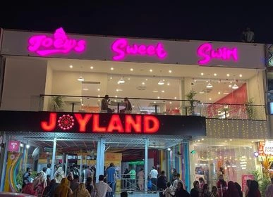 Custom 3D LED sign board Joyland amusement park Lahore — Artista Signs & Design
